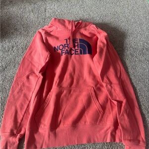 The North Face Coral Hoodie with Navy Logo